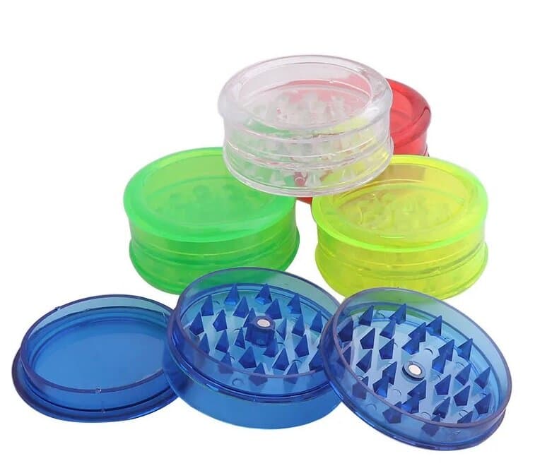 2 Piece Acrylic Grinder (24-pack display)
