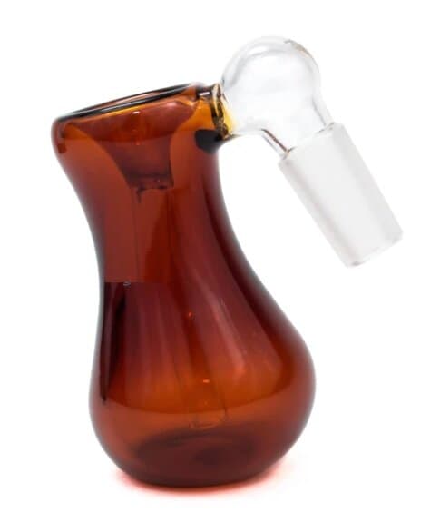 Amber Single Ashcatcher 14mm, 19mm