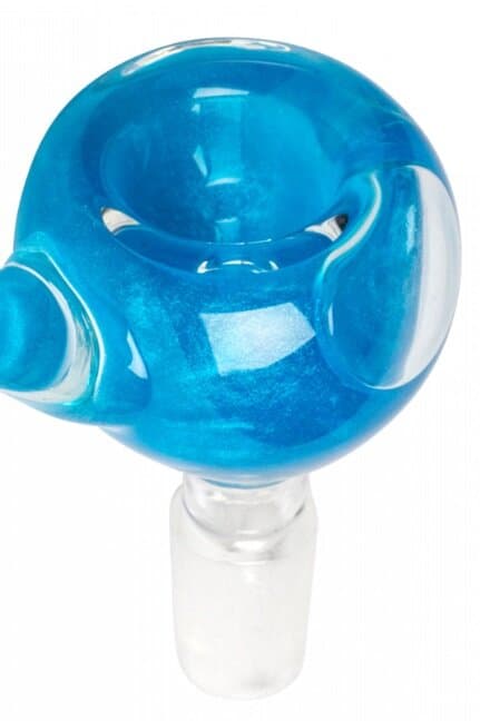 B130 Glass On Glass Grow in the Dark Bowl