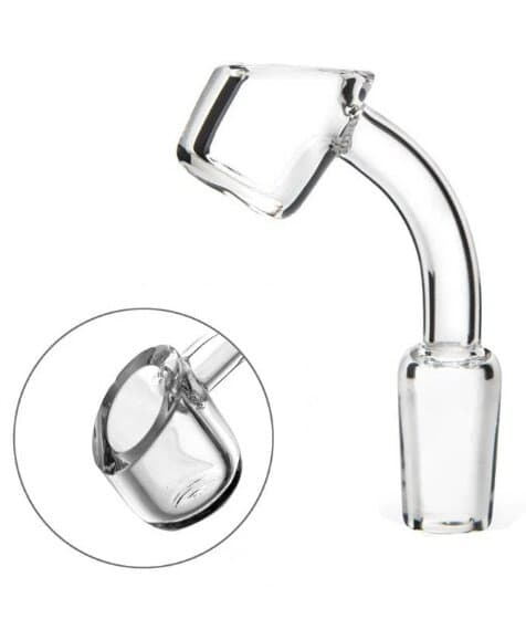 14mm Male Domeless Quartz Banger (45 Degrees)