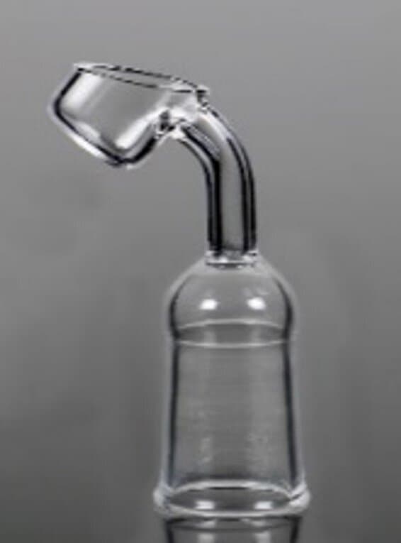 19mm Female Domeless Quartz Banger (45 Degrees)