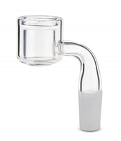 14mm Male Domeless Large Bucket Quartz Banger (90 Degrees)
