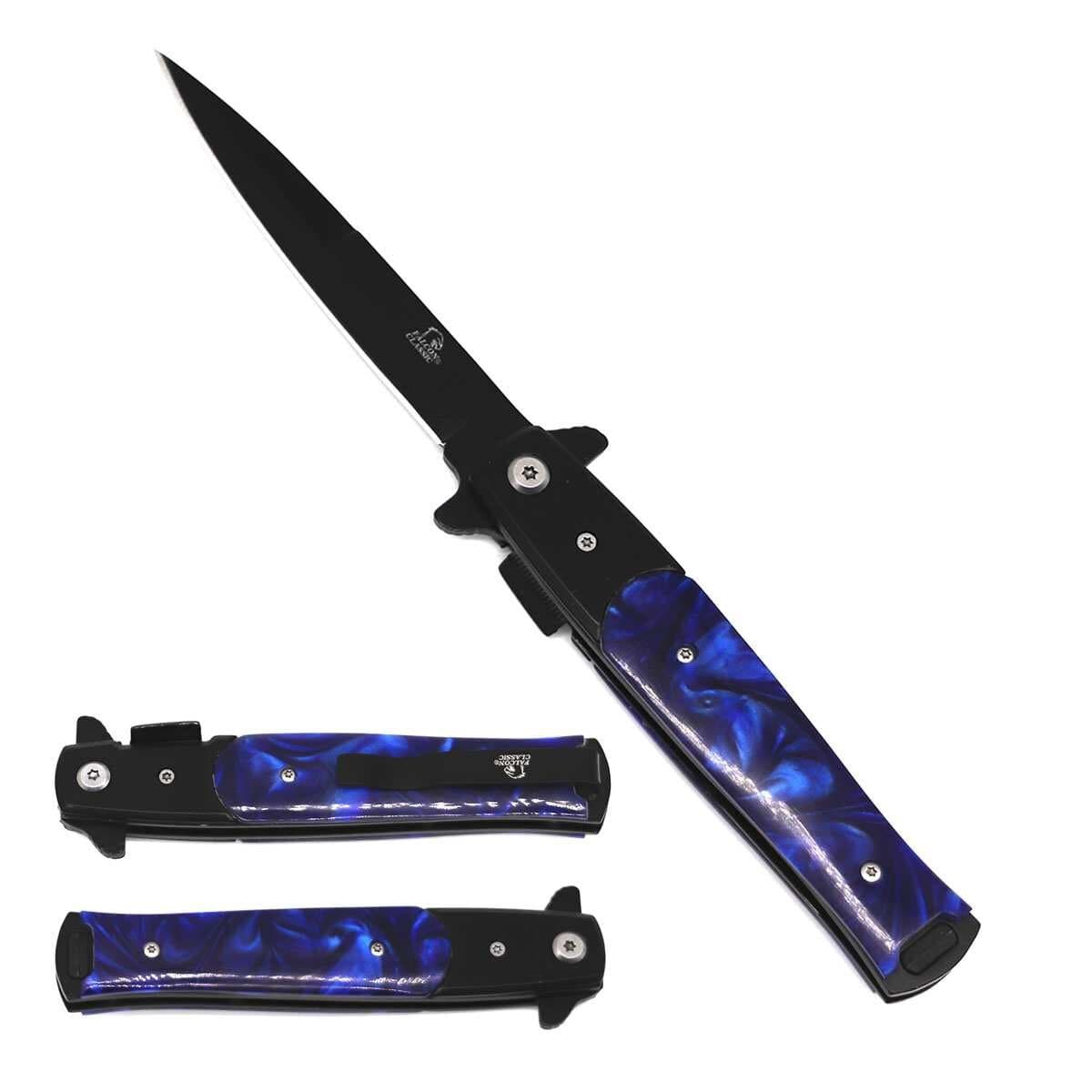 4" BLADE 8 3/4" OVERALL BLUE