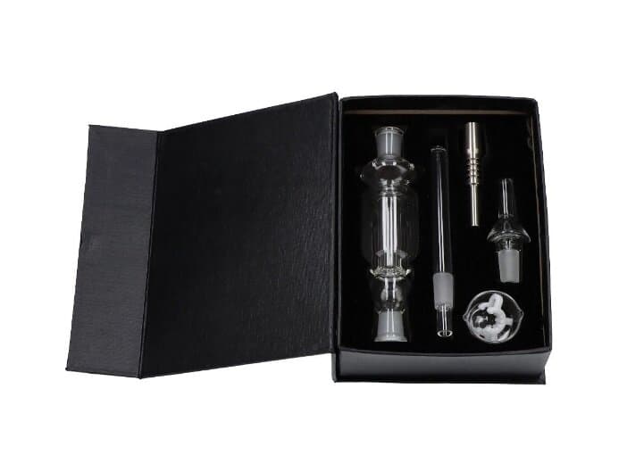 Nectar Collector with Titanium Nail 14mm  Mini Glass Pipe Oil Rig