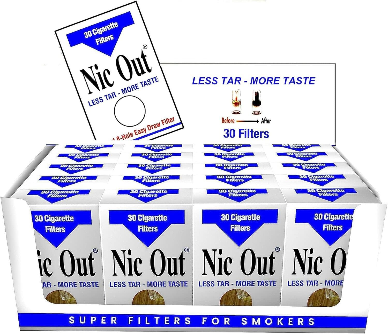 Nic-Out Cigarette Filter