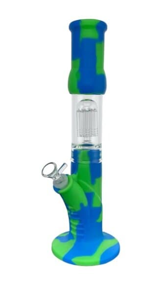 SB04 Silicone/Glass Water Pipe