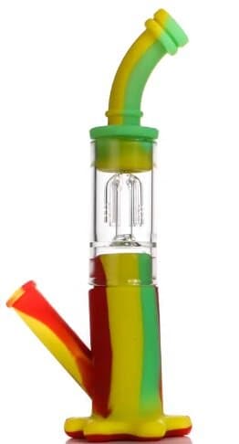 SB05 Silicone/Glass Water Pipe