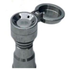 TN11 Female Domeless Titanium Nail with Cap 2 in 1  6Hole 14/18mm