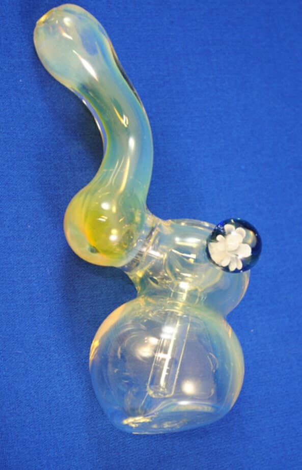 W19a   FUMED SINGLE BUBBLER 6.5
