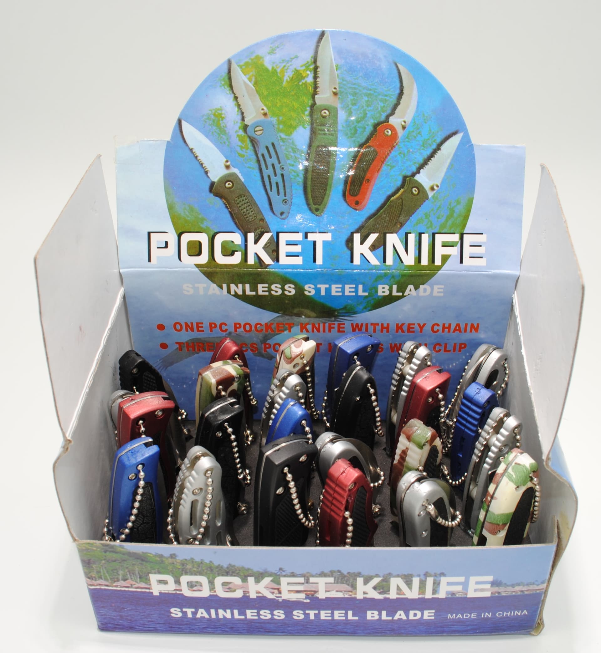Display Box of Pocket Knives (24-pack)